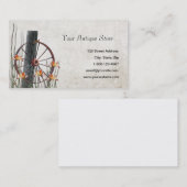 Antike Lastwagen-Rad-Visitenkarten Visitenkarte (Vorne/Hinten)