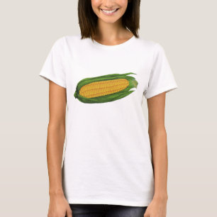 Antike Lebensmittel Gemüse; Gelber Maiskolben T-Shirt