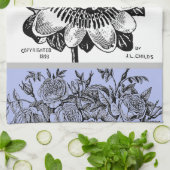 Antike Leidenschaft Blume - Textzeitschrift Geschirrtuch (Gefaltet)