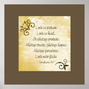 Antike Liebe ist geduldig Poster