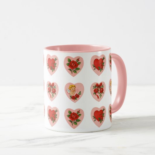 Antike Liebe Tasse (VorderseiteRechts)