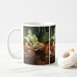 Antike Liebe und Romantik; Romantische Großeltern Kaffeetasse