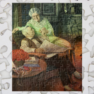 Antike Liebe und Romantik; Romantische Großeltern Puzzle