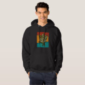 Antike Lilienblume Hoodie (Vorne ganz)