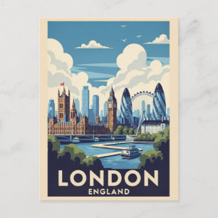 Antike London Großbritannien Britische Sehenswürdi Postkarte