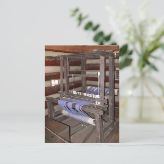 Antike Lounge Postkarte (Stehend Vorderseite)