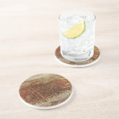 Antike Luftkarte von San Francisco, Kalifornien Getränkeuntersetzer (Seite)