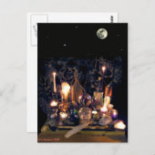 Antike Magie Postkarte (Vorne/Hinten)