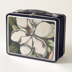 Antike Magnolie  Metall Brotdose