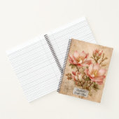 Antike Magnolie Notizblock (Innenseite)