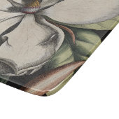 Antike Magnolie Schneidebrett (Ecke)