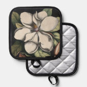 Antike Magnolie Topflappen (Vorderseite/Rückseite)
