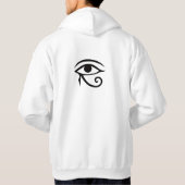 Antike Majestät: das Sonnenboot. Hoodie (Rückseite)