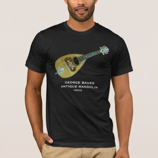 ANTIKE MANDOLIN-T-SHIRT T-Shirt (Vorderseite)