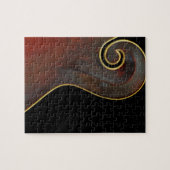 Antike Mandoline Puzzle (Horizontal)