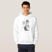 Antike medizinische Illustration Hoodie (Vorne ganz)