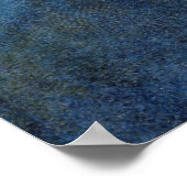 Antike Meereskoralle Antiquitätenwerbung Poster (Ecke)