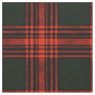Antike Menzies Hunting Tartan Plädoyer Stoff