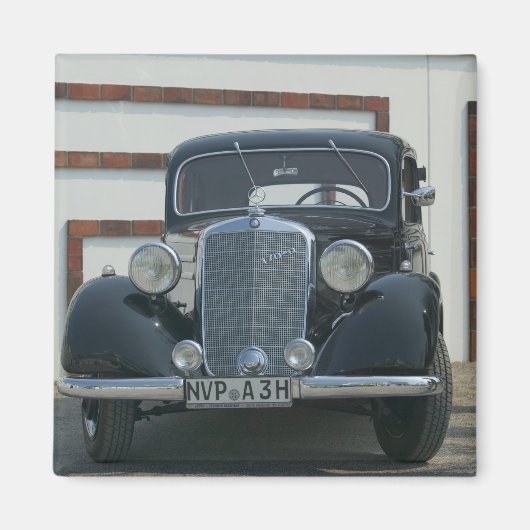 antike Mercedes Magnet (Vorne)