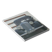 antike Mercedes Notizblock (angewinkelt)