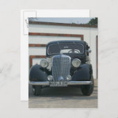 antike Mercedes Postkarte (Vorne/Hinten)