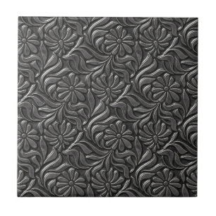 Antike Metall-Blumenwand Fliese