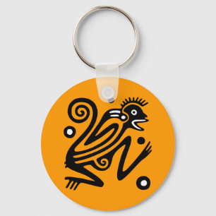 Antike mexikanische Motif-Schlüsselkette Schlüsselanhänger