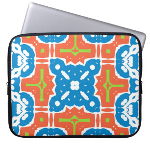 Antike mexikanische talavera Keramik. Vintag nahtl Laptopschutzhülle