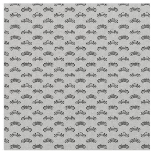 Antike Motorräder CUSTOM HINTERGRUNDFARBE Stoff (Nahaufnahme)