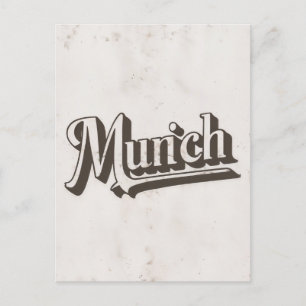 Antike Münchner Postkarte