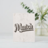 Antike Münchner Postkarte (Stehend Vorderseite)