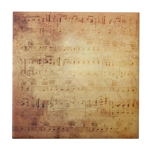 Antike Musik Fliese (Vorderseite)