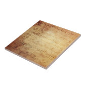 Antike Musik Fliese (Seite)