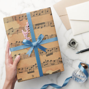 Antike Musik Geschenkpapier