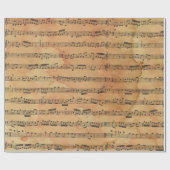 Antike Musik Geschenkpapier (Flach)