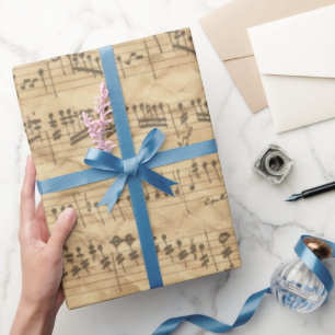 Antike Musik Geschenkpapier