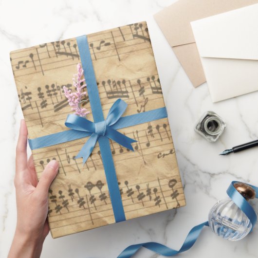 Antike Musik Geschenkpapier (Schenken)