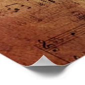 Antike Musik Poster (Ecke)