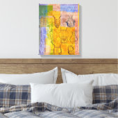 Antike Musikinstrumente Leinwanddruck (Insitu (Schlafzimmer))