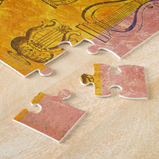 Antike Musikinstrumente Puzzle (Seite)