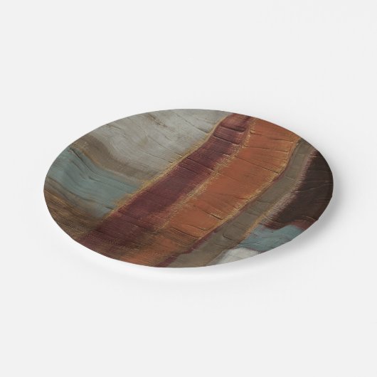 Antike Muskeln II Pappteller (Schrägansicht)