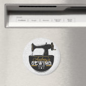 Antike Nähmaschine ADD NAME Seamstress Schneider Magnet (In Situ (Geschirrspüler))