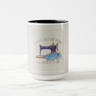 Antike Nähmaschine Tasse