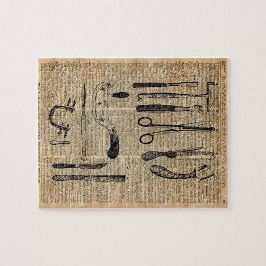 Antike Nekropsie-Ausrüstungen, Zombie Apoalypse, Puzzle (Horizontal)