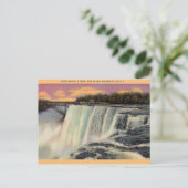 Antike Niagara-Fälle-Postkarte Postkarte (Stehend Vorderseite)
