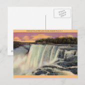 Antike Niagara-Fälle-Postkarte Postkarte (Vorne/Hinten)