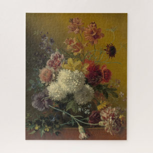 Antike niederländische Meister-Blumenstillleben Ge Puzzle