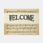 Antike Noten Fußmatte (Vorderseite)