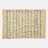 Antike Noten Handtuch (Horizontal)