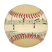 Antike Notenblätter Baseball (Vorderseite)
